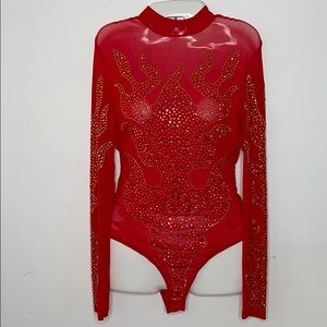 Fire Mesh Bodysuit
